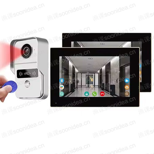 Video intercom system for business