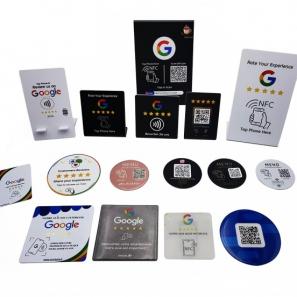 Qr Code NFC Google Review Stand