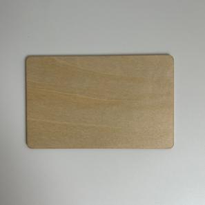 Maple Wooden NFC Card with Customized Logo UV Engraved RFID Business cards