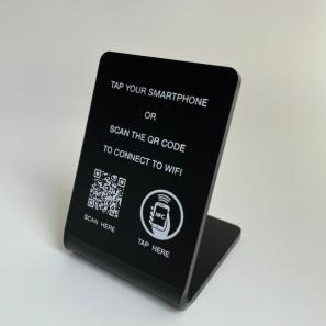 NFC/RFID Google Review Table Stand For Business Rating