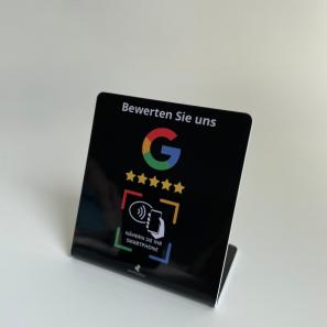 Custom NFC Tap to Review Desktop Stand For Google Review Business Feedbacks