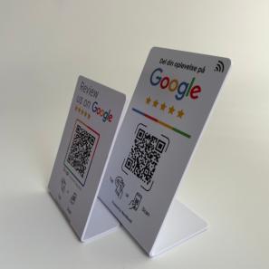 Writable RFID Tap to Review Display NFC Stand For Contactless Payment