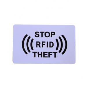 RFID Blocking Card NFC Anti-Scan Anti-Demagnetization Security Card for Bank Credit Card Protection