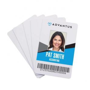 Customizable PVC Photo ID Badge & Name Tag, RFID Employee ID Card Student Pass Event Guest Pass Access Control Badge