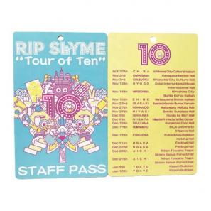 Custom PVC Work ID Badge Employee Guest Visitor RFID Card Name Tag Student Union Card