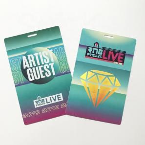 Custom PVC Photo ID Card Employee Work Badge Guest Pass Delegate NFC Card Meeting & Event Name Badge