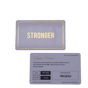 ISO14443A HF 424 DNA PVC NFC Blank Card with Coating Printable Custom Card