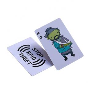 13.56 MHz RFID F08 24C01 Dual Chip Proximity Writable PVC Smart Access Control Card
