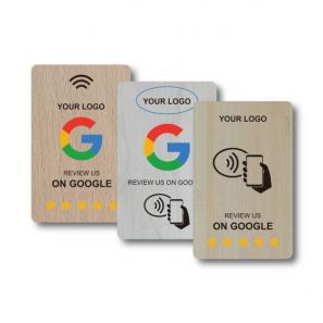 Wood Nfc Rfid Wooden Card Business Access Control System Smart Hotel Key Cards