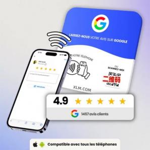 Customized Logo QR Code NFC Blank Sticker Digital Menu Card Epoxy Surface Anti-Metal Layer for Table