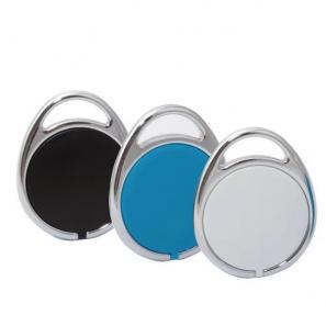 Programmable RFID Epoxy Keyfob QR Code Custom Logo Printing NFC Metal Keychains