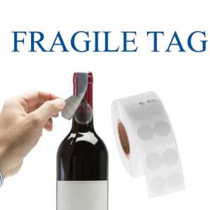 RFID Mini NFC Tag Sticker 13.56MHz Tamper Detection Fragile Anti-Counterfeiting Label for Wine/Drink/Pharmacy