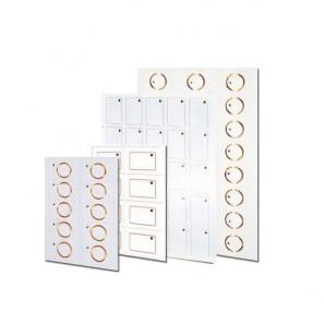 Custom Size Chip Antenna Factory Wholesale Prelam Pvc Rfid Inlay Sheet for Making RFID Smart Card